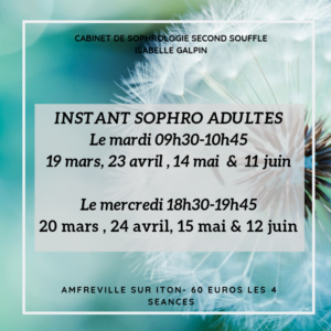 Lire la suite à propos de l’article 2 cycles d’ateliers mensuels « Se ressourcer & prendre soin de soi » le mardi matin ou le mercredi soir