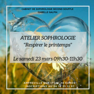 Lire la suite à propos de l’article Atelier Sophrologie « Respirer le printemps »