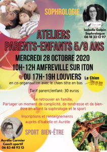 Lire la suite à propos de l’article ATELIER PARENTS/ENFANTS SOHROLOGIE ET SPORT Louviers