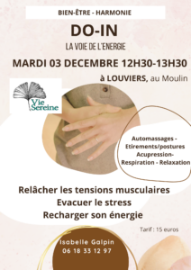 Lire la suite à propos de l’article SEANCE DE DO-IN A LOUVIERS